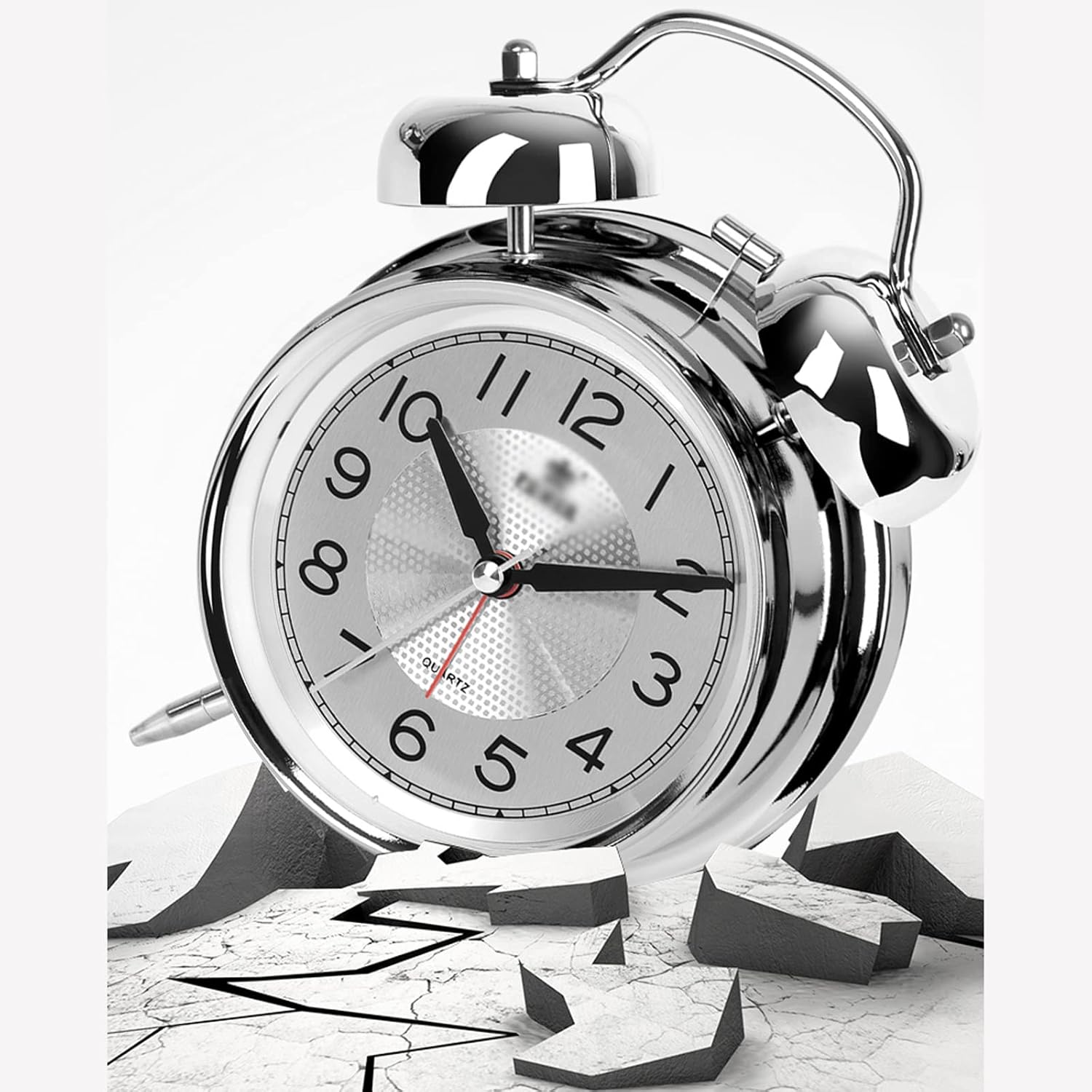 Loud Double Bell Alarm Clock for Heavy Sleepers