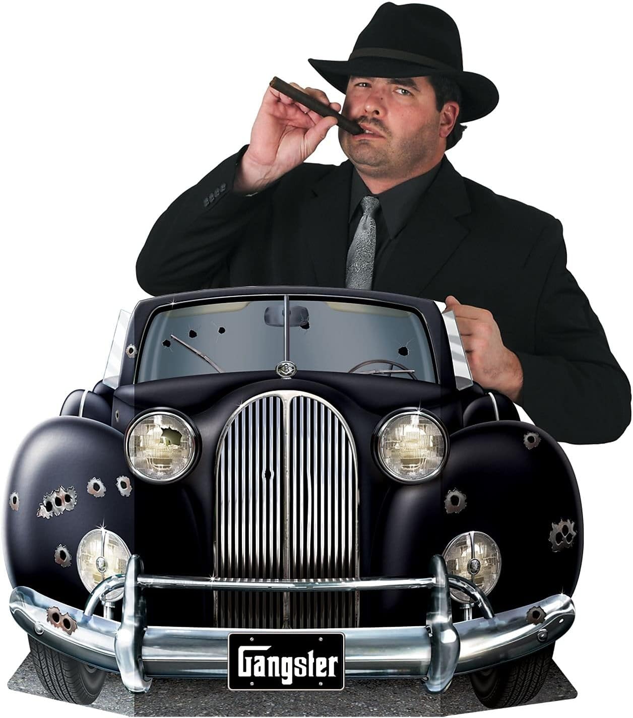 Beistle 2 Piece Gangster Car Photo Props 3675 x 245