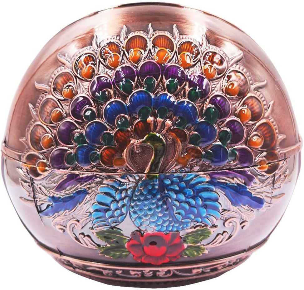 Hourwof Smokeless Ashtray with Lid Copper