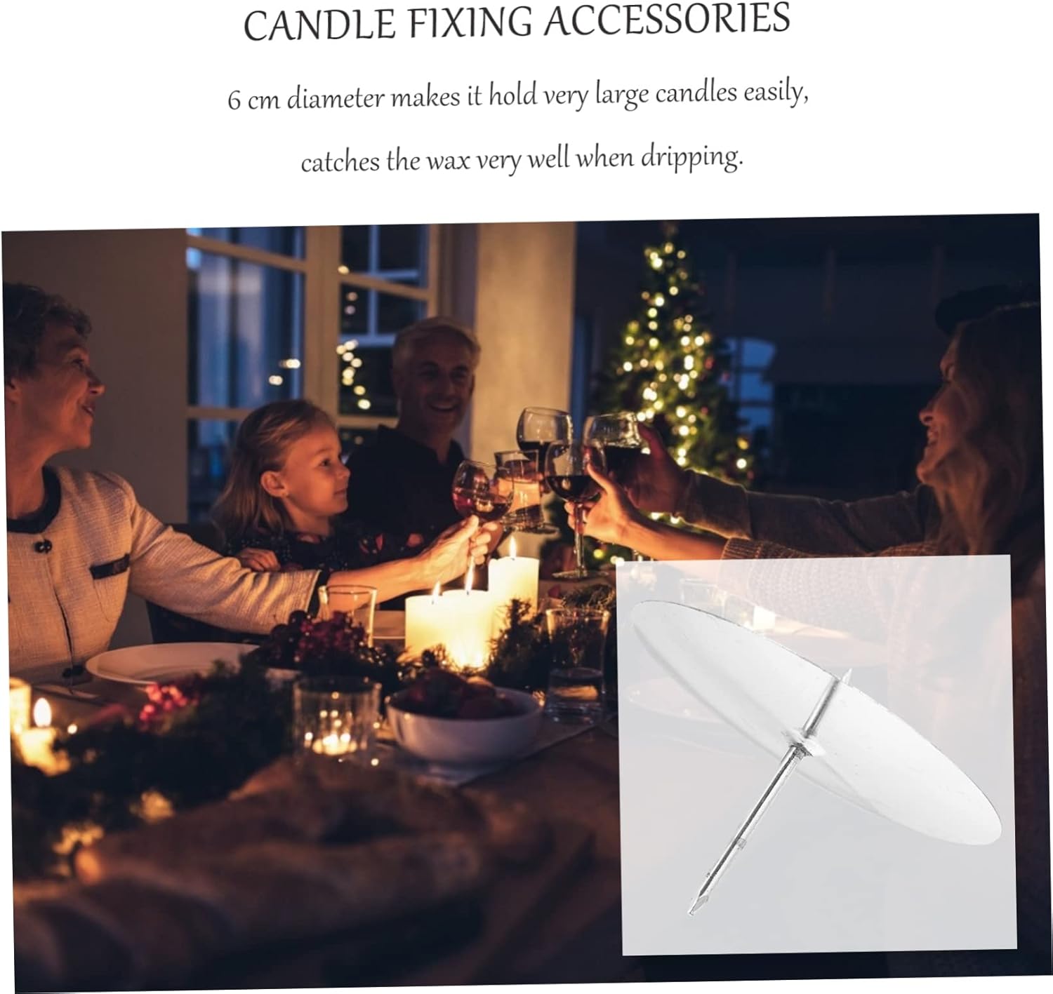 24pcs Iron Candle Holder for Festivals and Celebrations