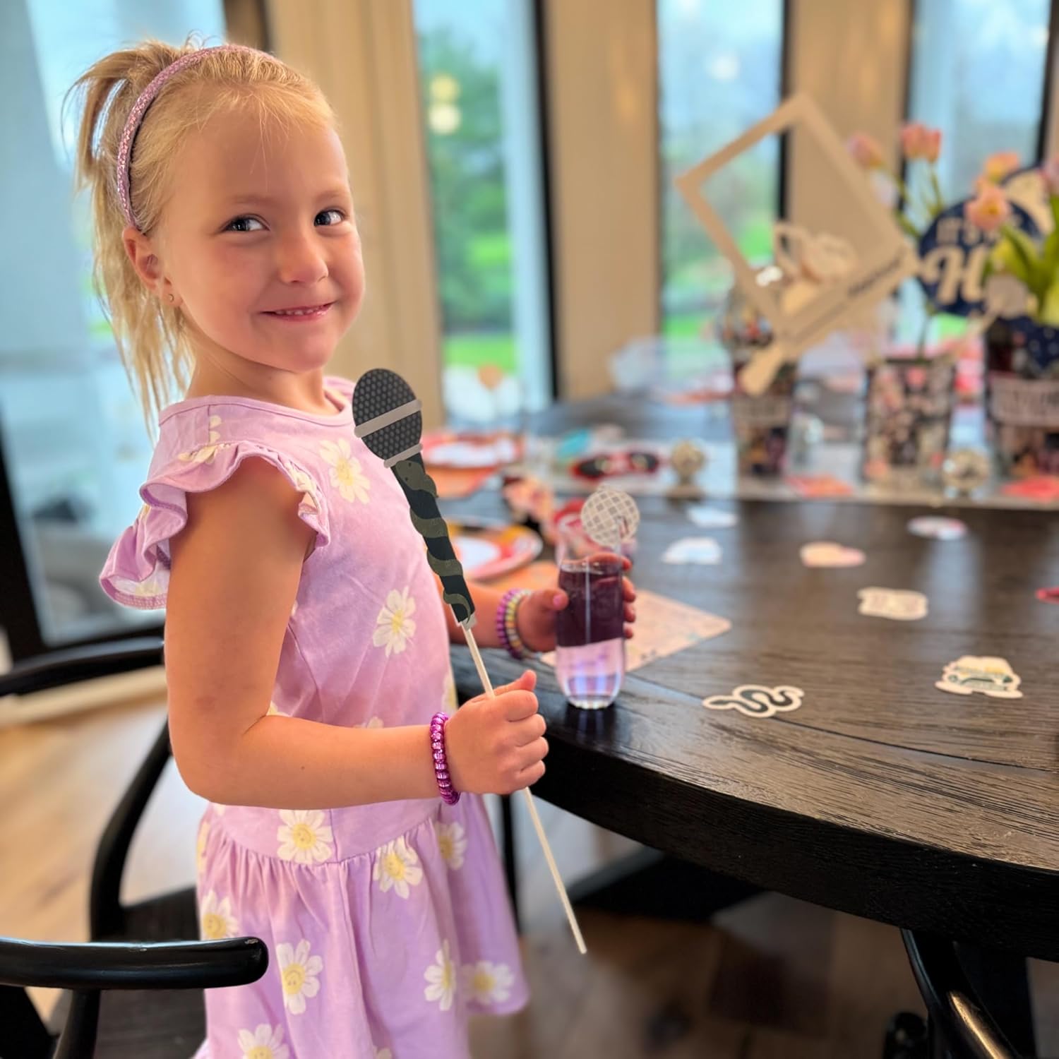 Big Dot of Happiness Party Era Photo Booth Props - 20 Ct
