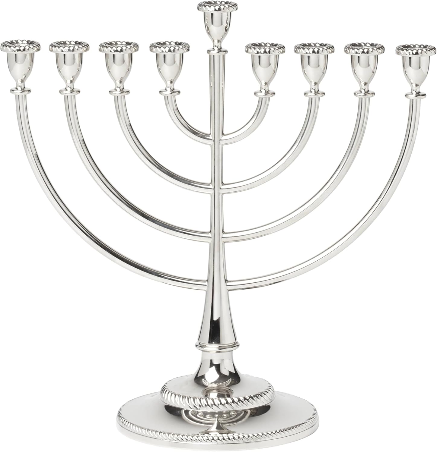 Reed And Barton 896613 Roseland Silver Menorah 1