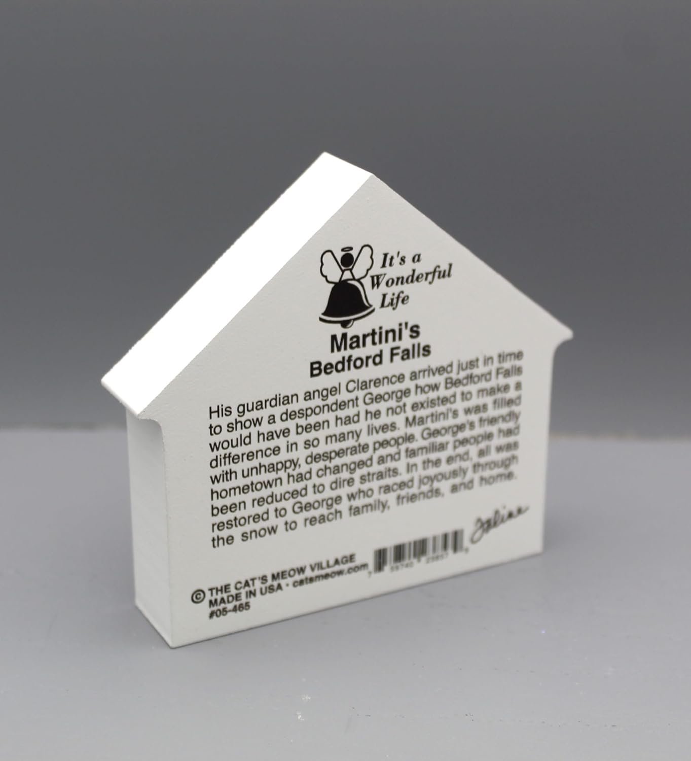 Cats Meow Village Its A Wonderful Life Shelf-Sitter