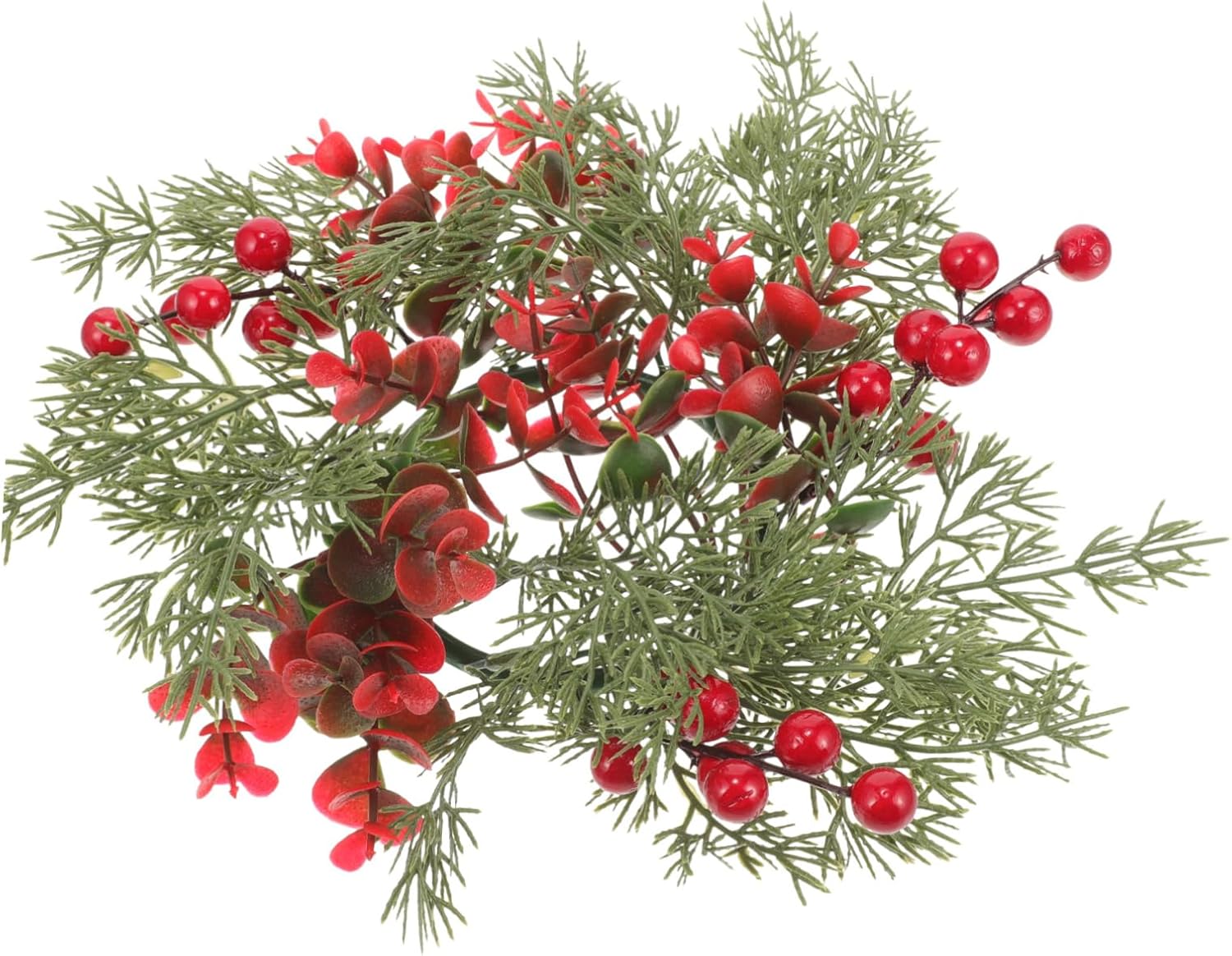 Christmas Candle Wreath for Holiday Decor