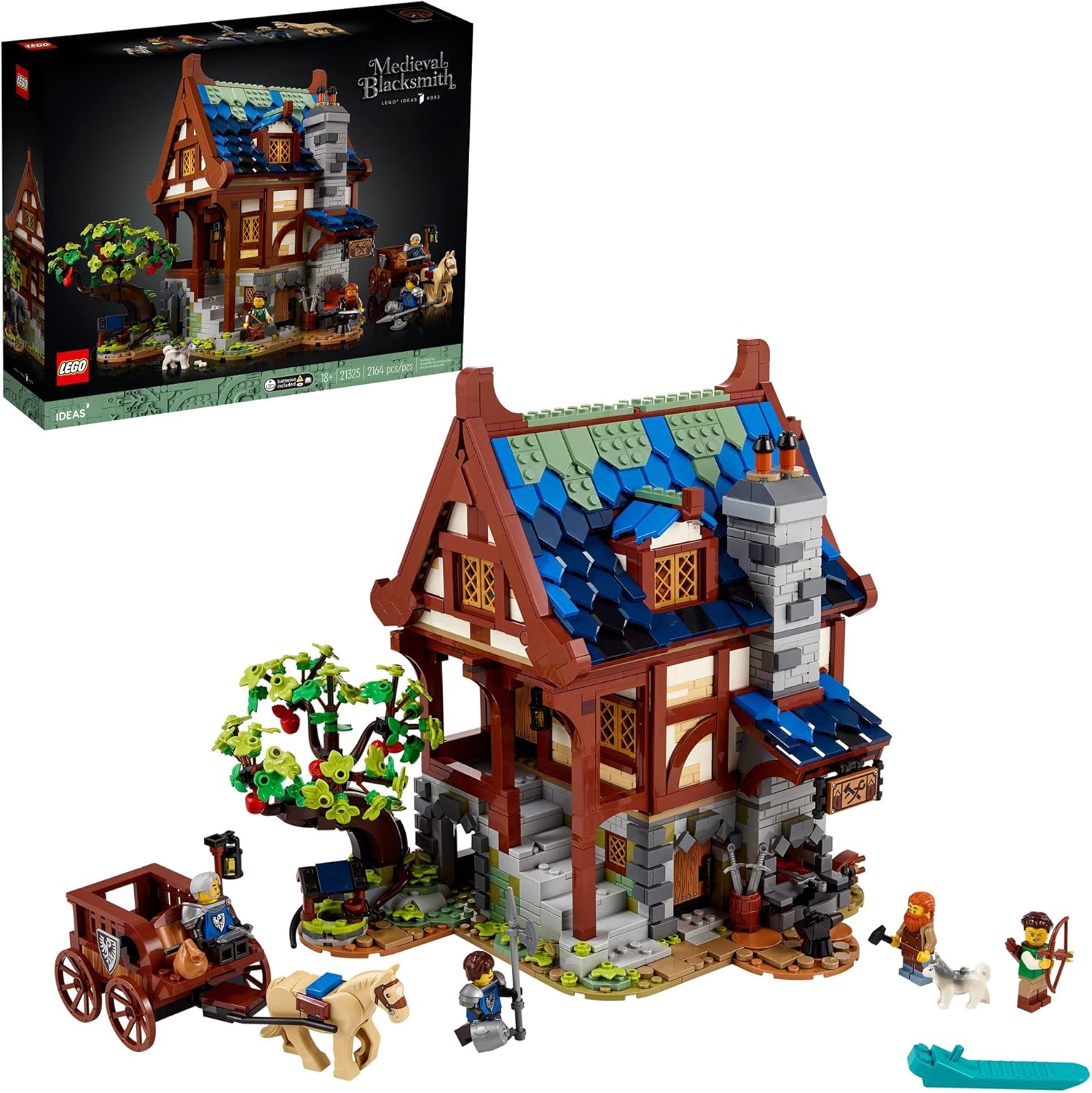 LEGO Ideas Medieval Blacksmith 21325 Building Set