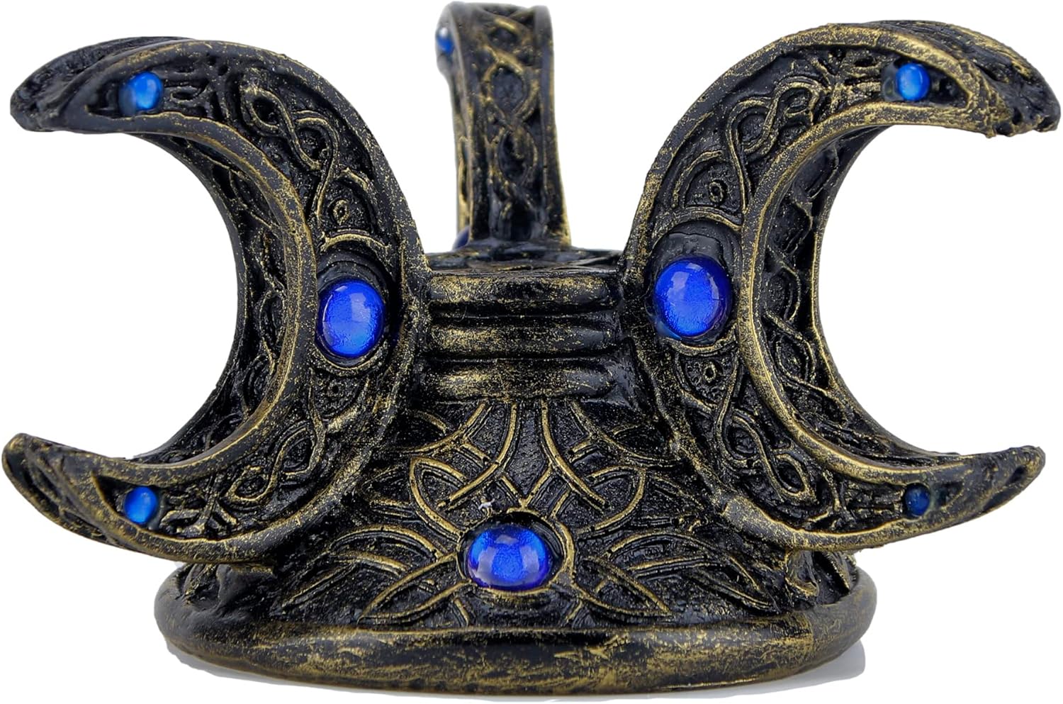 Wisifayardin Neopagan Triple Moon Scrying Glass Stand
