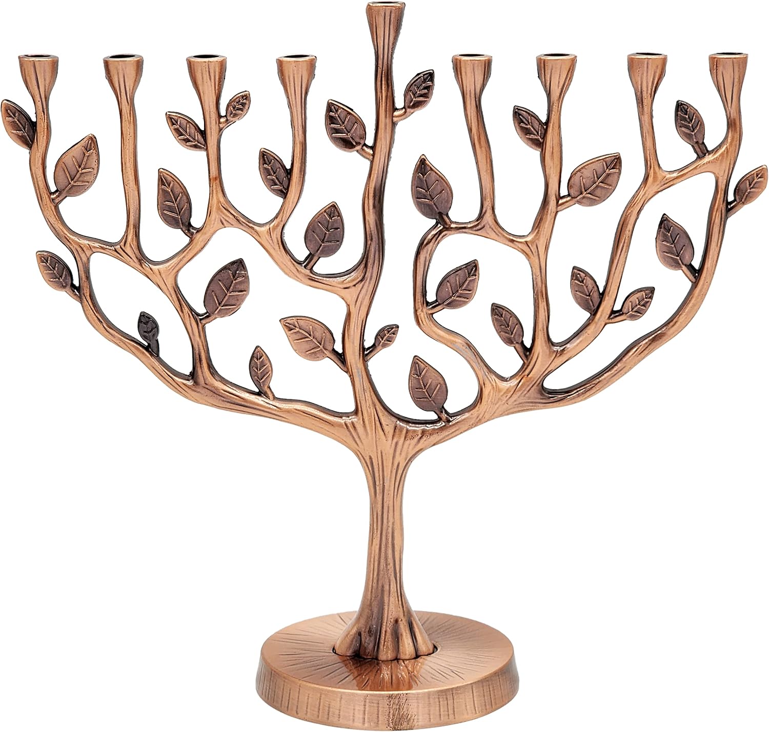 The Dreidel Company Menorah Tree of Life Antique Finish