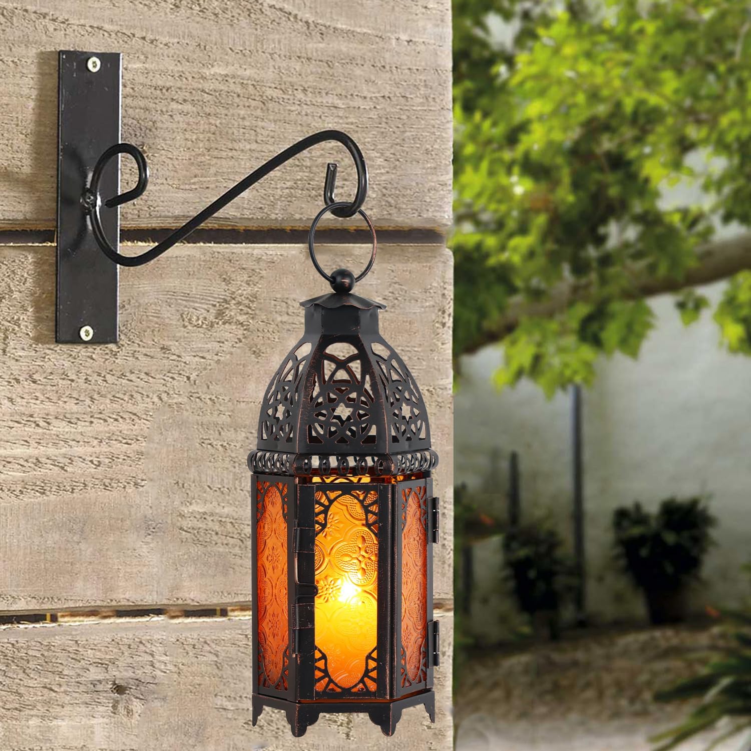 NEEDOMO 11 Inch Decorative Candle Lanterns