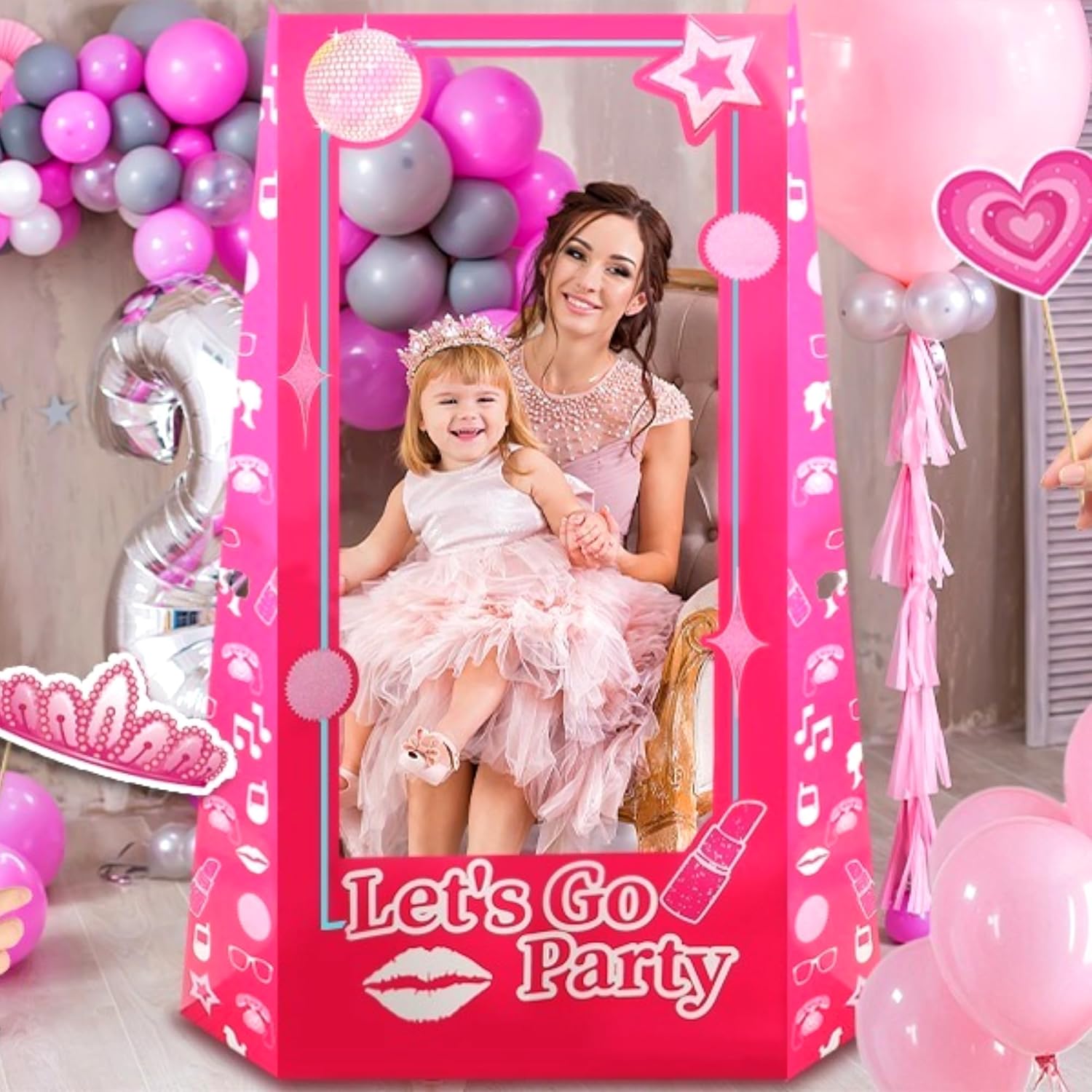 45 Ft Tall Life Size Photo Booth Props with Bracket