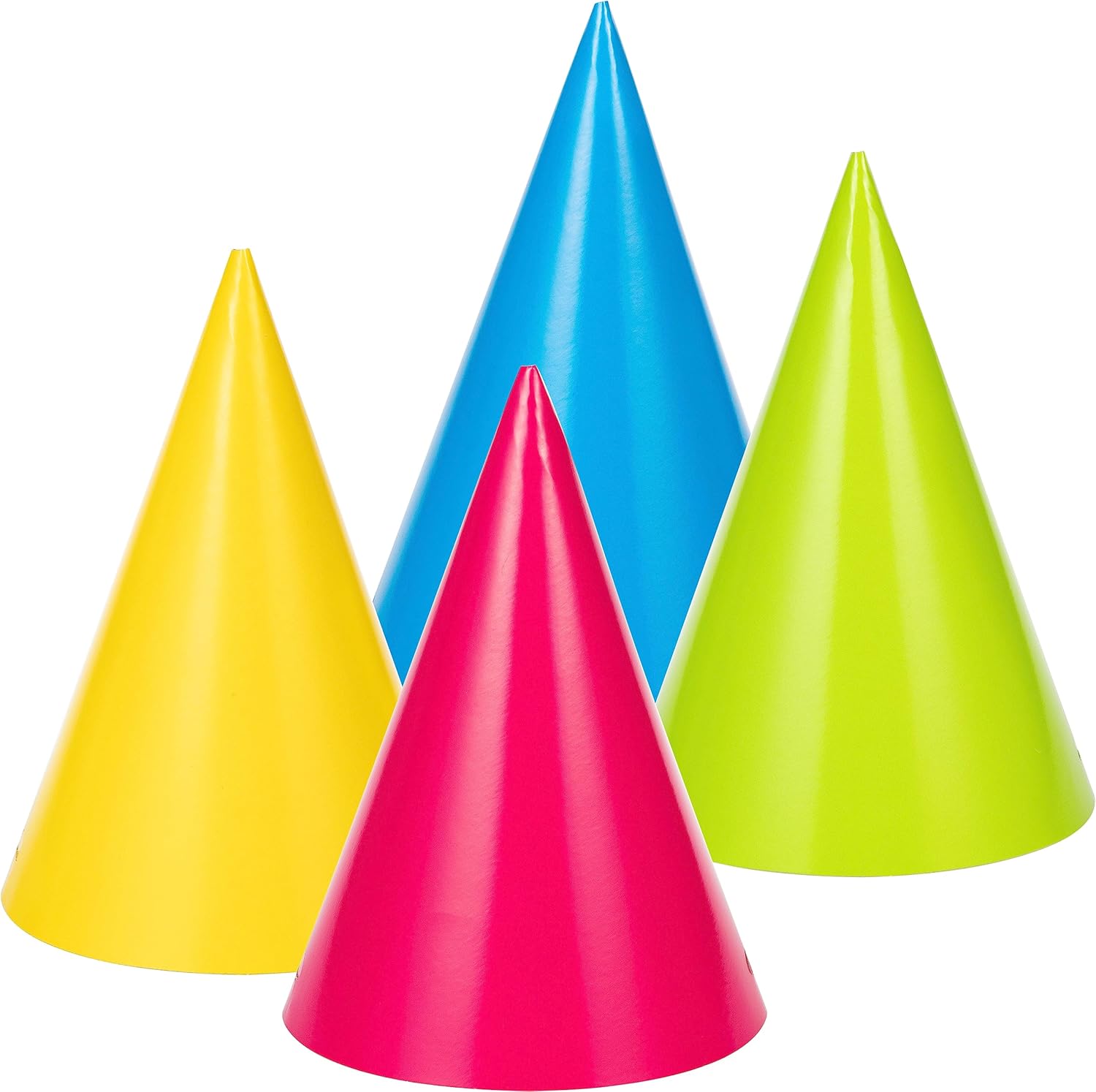 Trendware Neon Party Hats 24 Count
