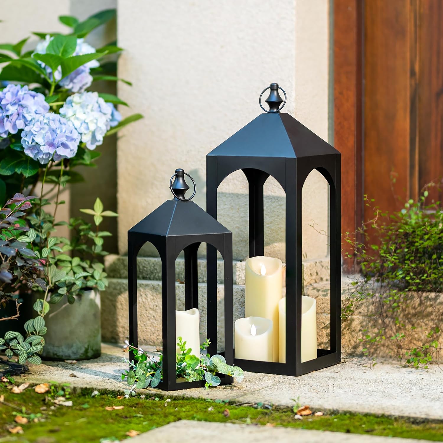 Staymoment Decorative Candle Lanterns Set of 2