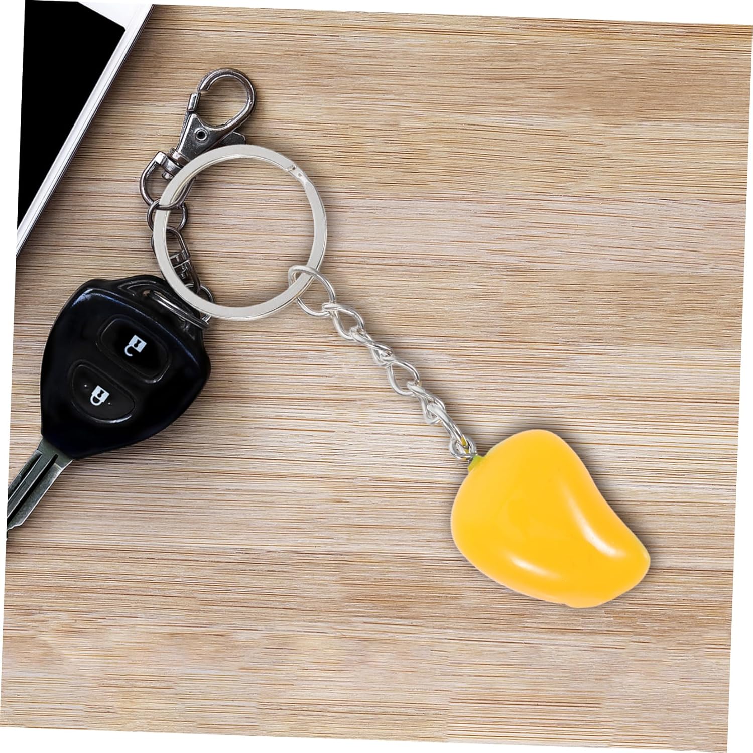 Alipis 10Pcs Summer Fruit Keychain Ornaments