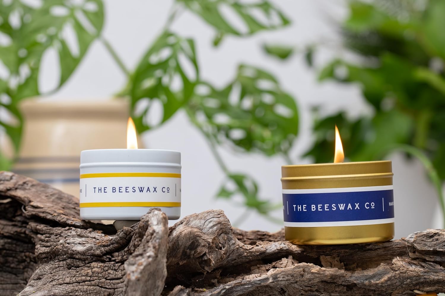 The Beeswax Co Southwest Travel Candle Tin - Natural Honey Scented 4oz